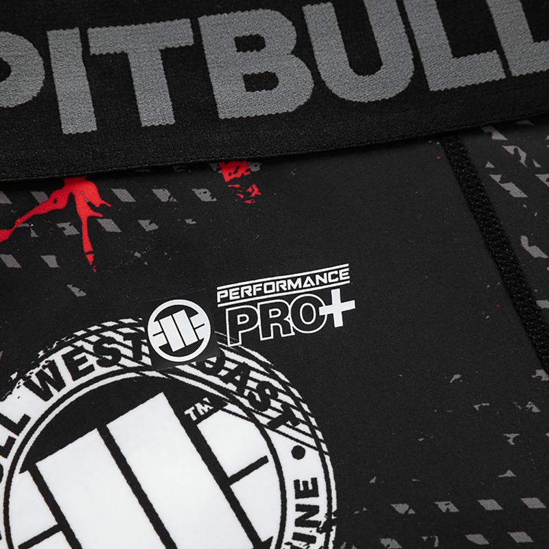 Pánské legíny Pitbull West Coast Leggins Blood Dog 2 black 3