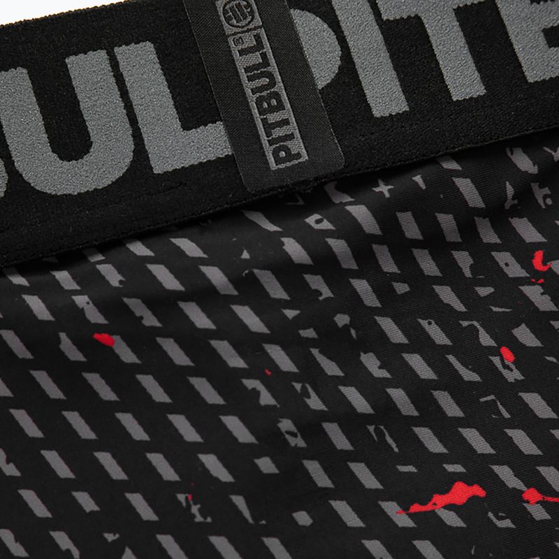 Pánské legíny Pitbull West Coast Leggins Blood Dog 2 black 6
