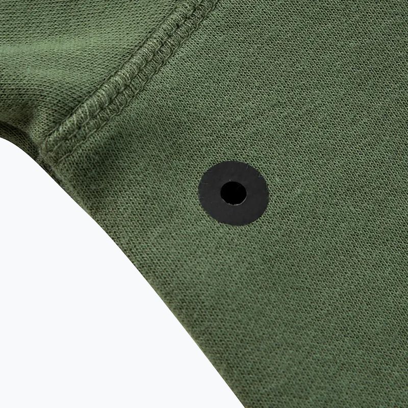 Pánská mikina Pitbull West Coast Beyer Crewneck olivová 12