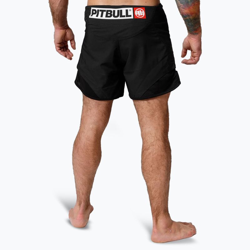 Pánské grapplingové šortky Pitbull Grappling 2 Pro Hilltop black 3