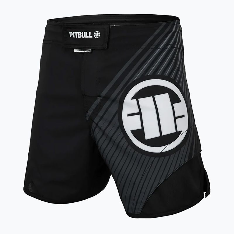 Pánské grapplingové šortky Pitbull Grappling 2 Pro Hilltop black 4