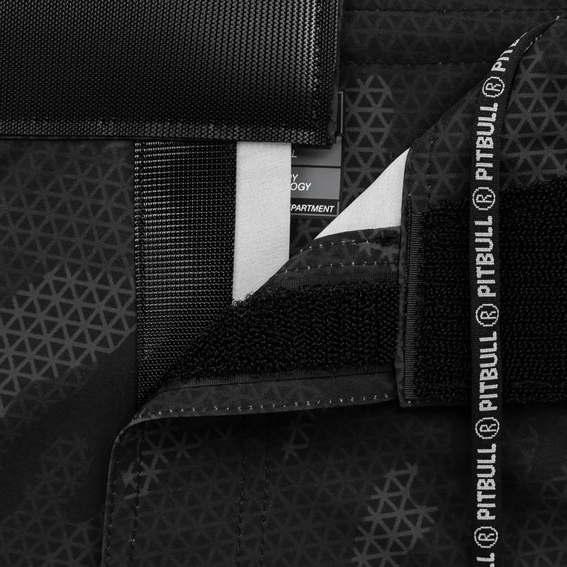 Pánské grapplingové šortky Pitbull West Coast Grappling 3 Net Camo Hilltop 2 black 4