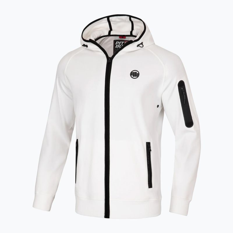 Pánská mikina Pitbull West Coast Hermes Hooded Zip off white 3