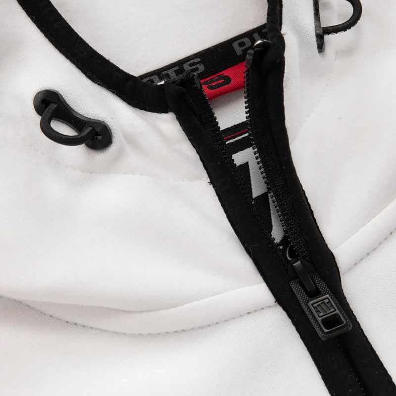 Pánská mikina Pitbull West Coast Hermes Hooded Zip off white 5