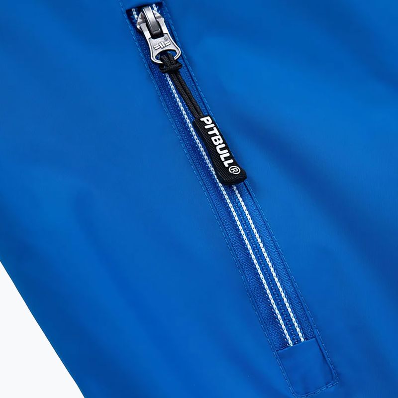 Pánská bunda Pitbull Athletic Hilltop Hooded Nylon blue 9