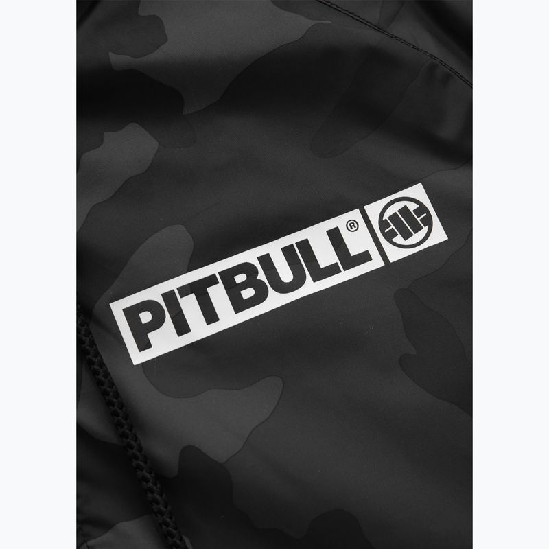 Pánská bunda Pitbull Athletic Hilltop Hooded Nylon black 9