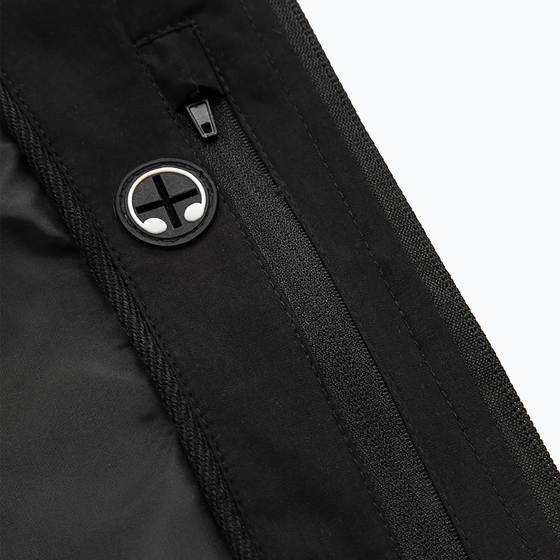 Pitbull West Coast Groton Black Pánská černá bunda NCP s kapucí 10