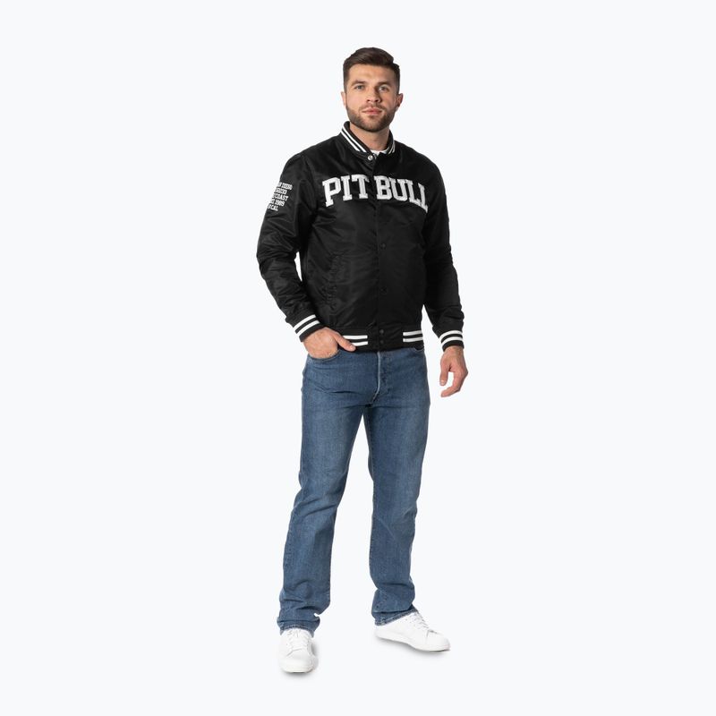 Pánská bunda Pitbull West Coast Tyrian 2 Varsity black 2