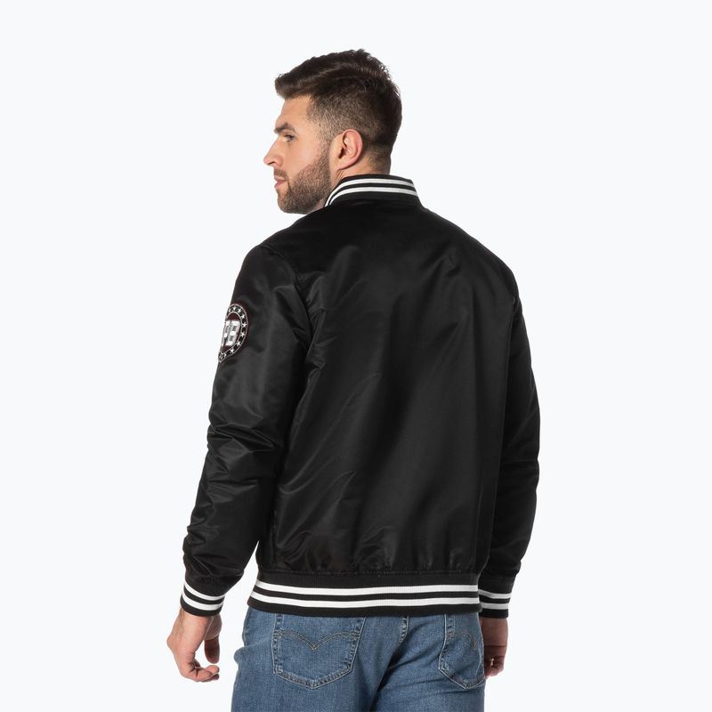 Pánská bunda Pitbull West Coast Tyrian 2 Varsity black 3