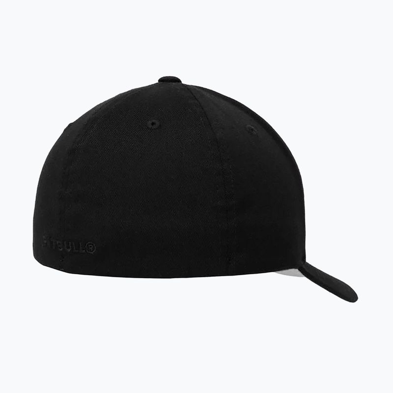 Kšiltovka Pitbull Full Cap 3D 'Logo' black 2