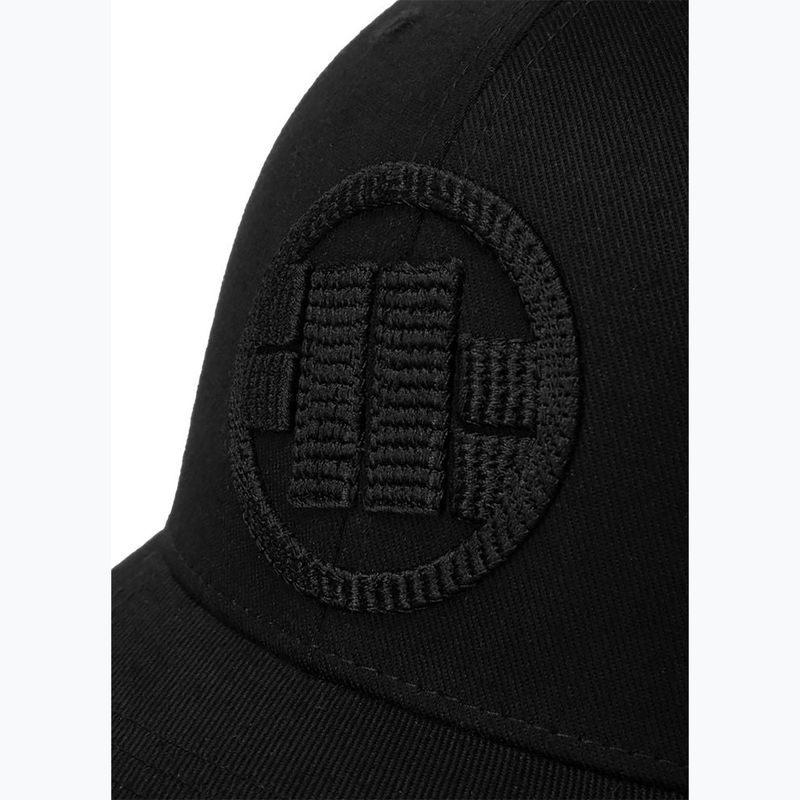 Kšiltovka Pitbull Full Cap 3D 'Logo' black 5