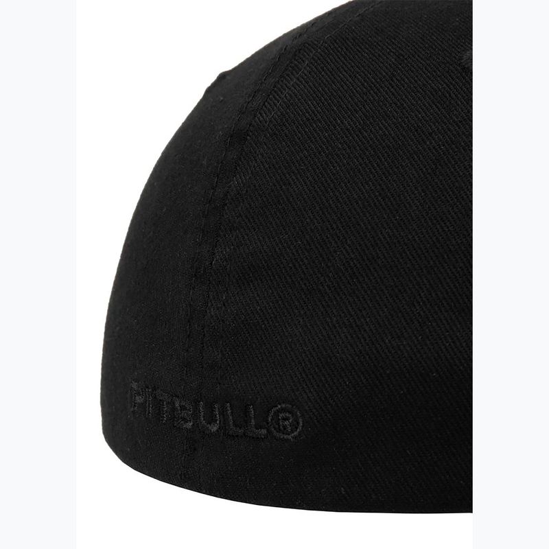 Kšiltovka Pitbull Full Cap 3D 'Logo' black 6