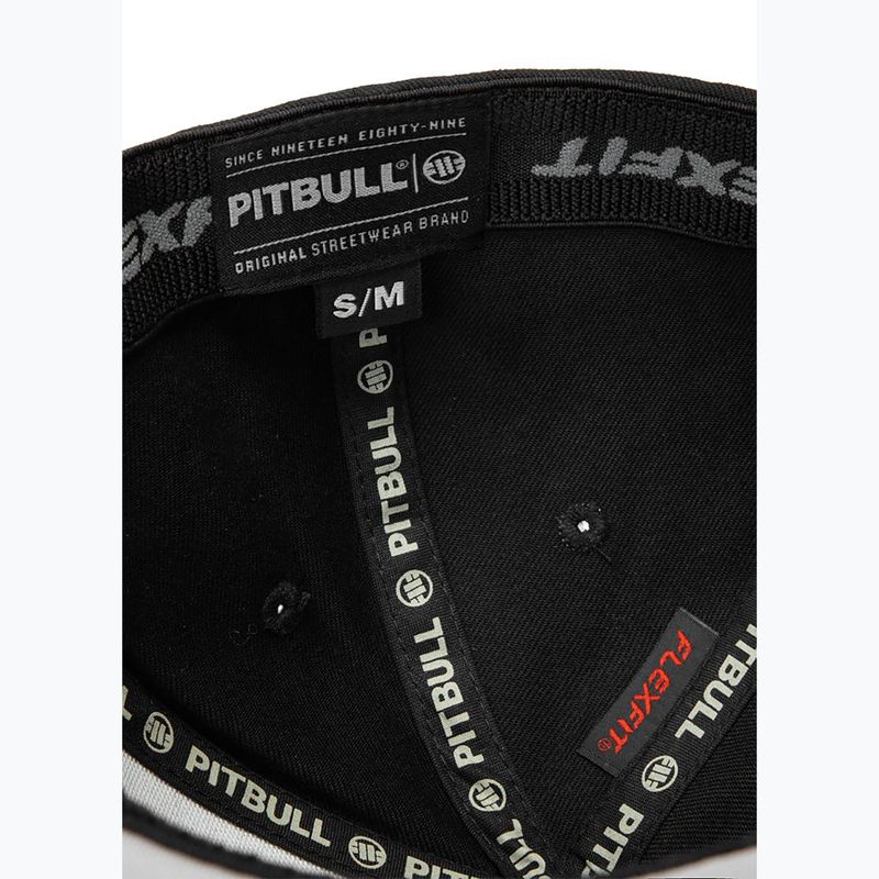 Kšiltovka Pitbull Full Cap 3D 'Logo' black 7