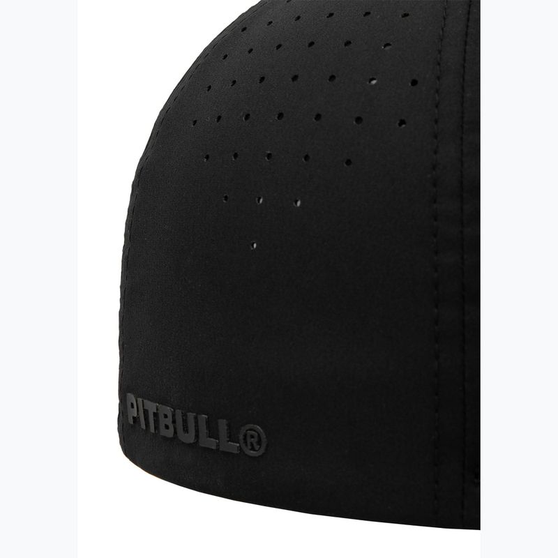 Pánská kšiltovka Pitbull West Coast Full Cap Logo 3D Angle Welding black 5