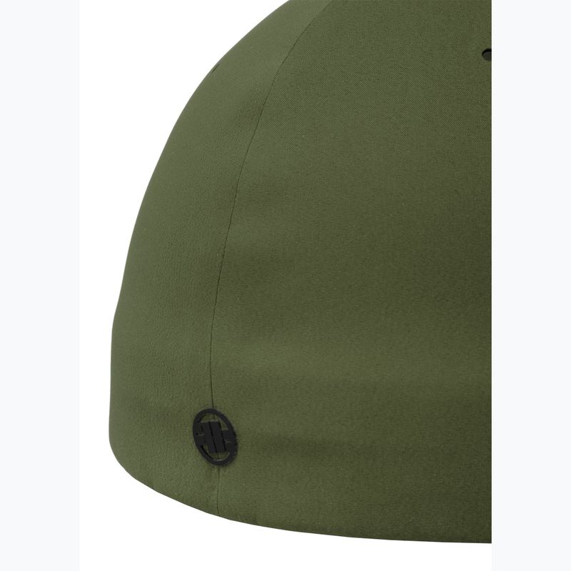 Pánská kšiltovka Pitbull West Coast Full Cap ,,Hilltop" Stretch Fitted olive 7