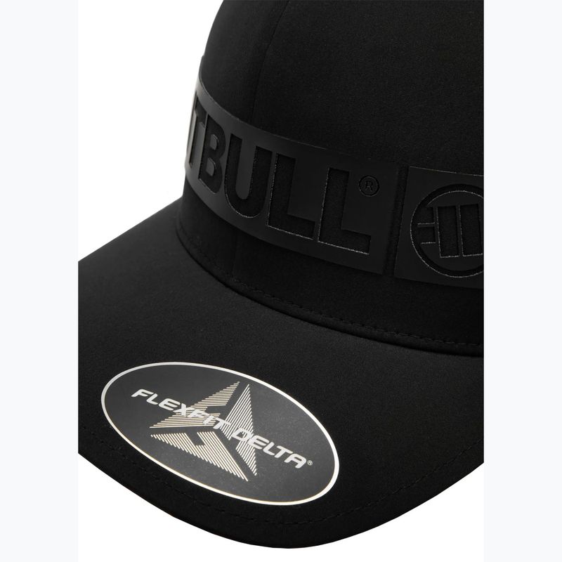 Kšiltovka Pitbull Snapback ,,Hilltop" Stretch Fitted black 4