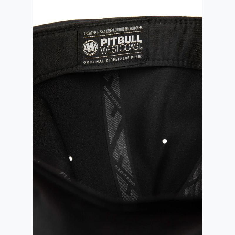 Kšiltovka Pitbull Snapback ,,Hilltop" Stretch Fitted black 8