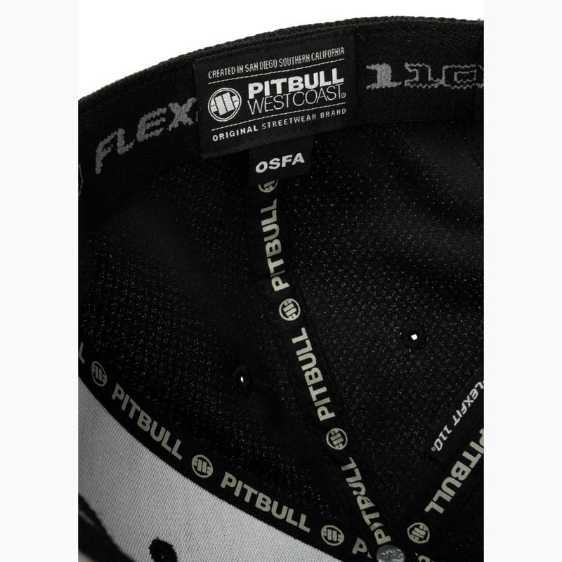 Pánská kšiltovka Pitbull West Coast Snapback ,,Logo" Hybrid black 7