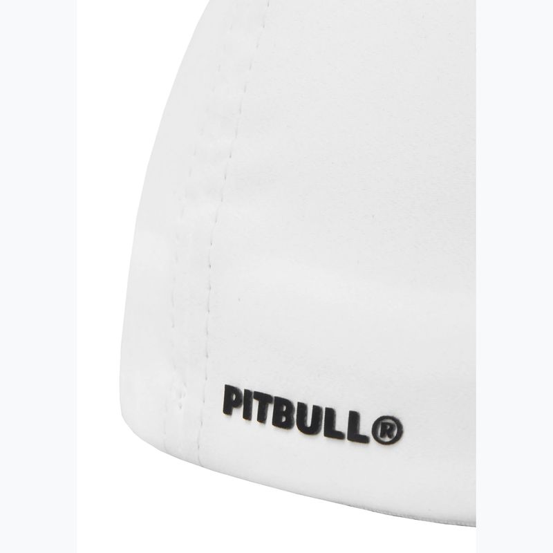 Kšiltovka Pitbull Full Cap ,,Logo" Tech Witch Perforated white 6