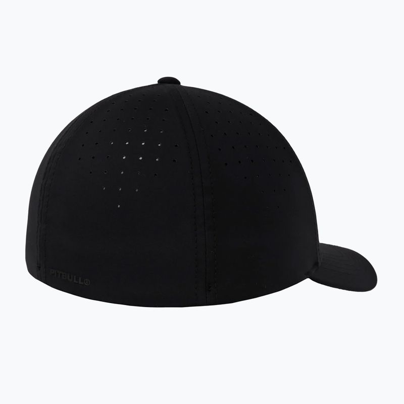 Kšiltovka Pitbull Full Cap ,,Logo" Tech Witch Perforated black 2