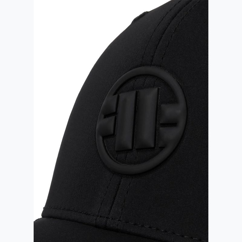 Kšiltovka Pitbull Full Cap ,,Logo" Tech Witch Perforated black 5