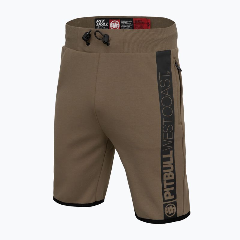 Pánské šortky Pitbull West Coast Saturn coyote brown 3
