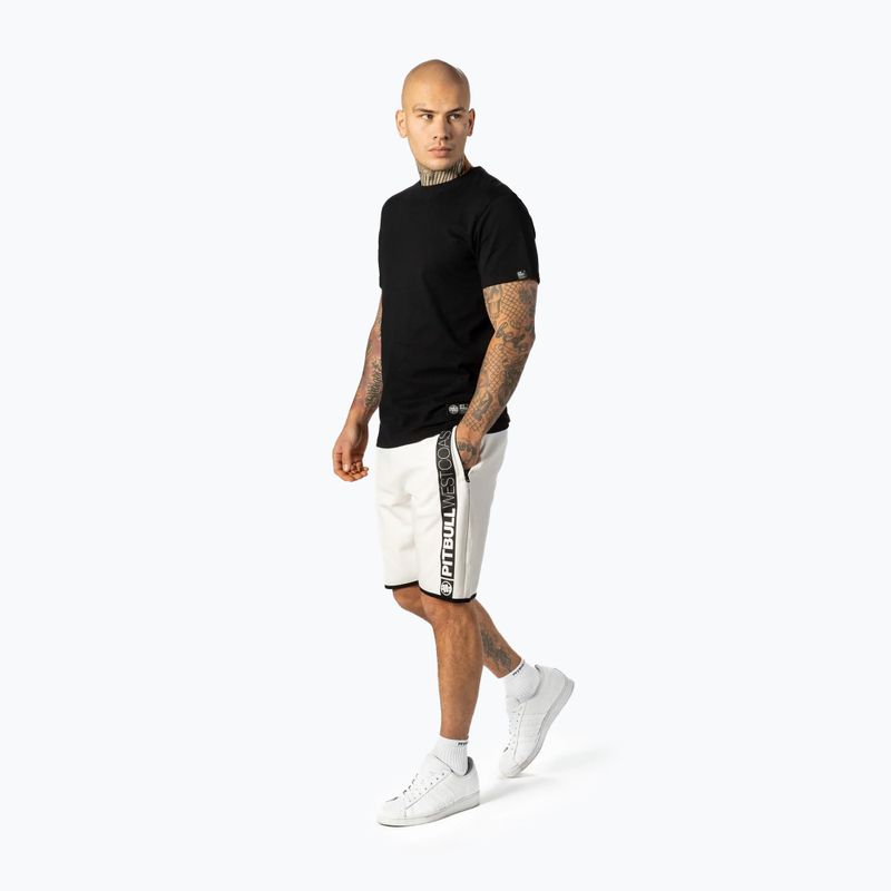 Pánské šortky Pitbull West Coast Saturn off white 2