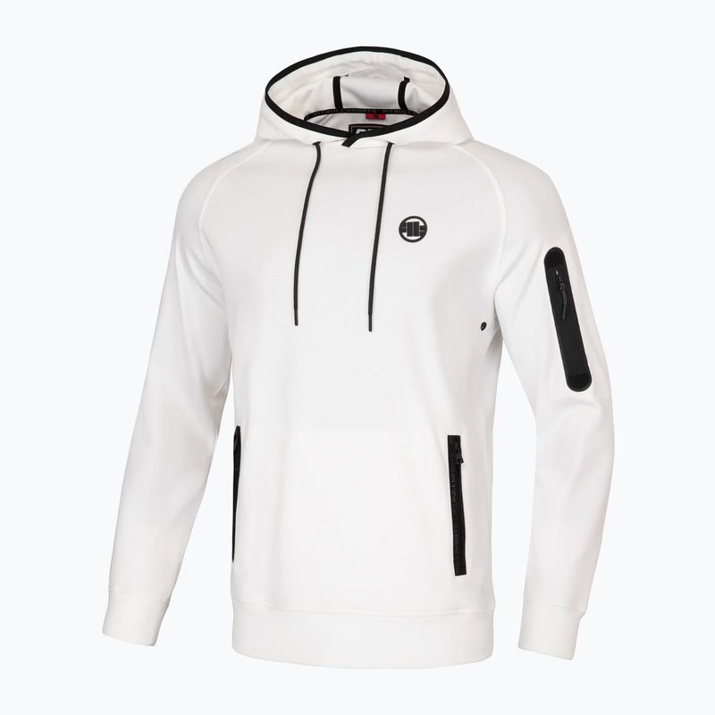 Pánská mikina Pitbull West Coast Stafford Hooded off white