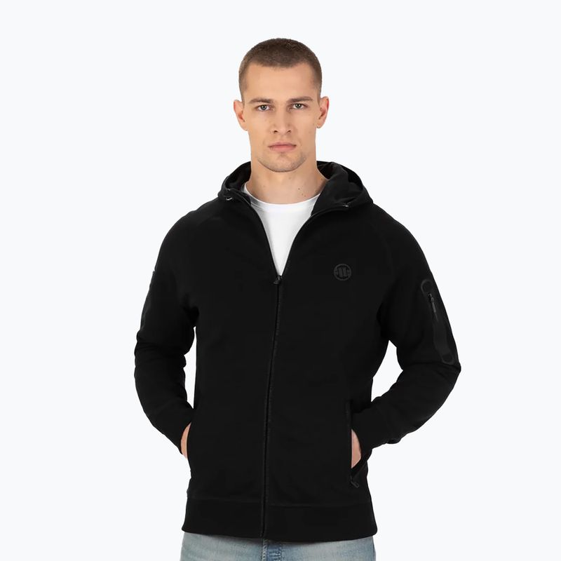 Pánská mikina Pitbull West Coast Hermes Hooded Zip black