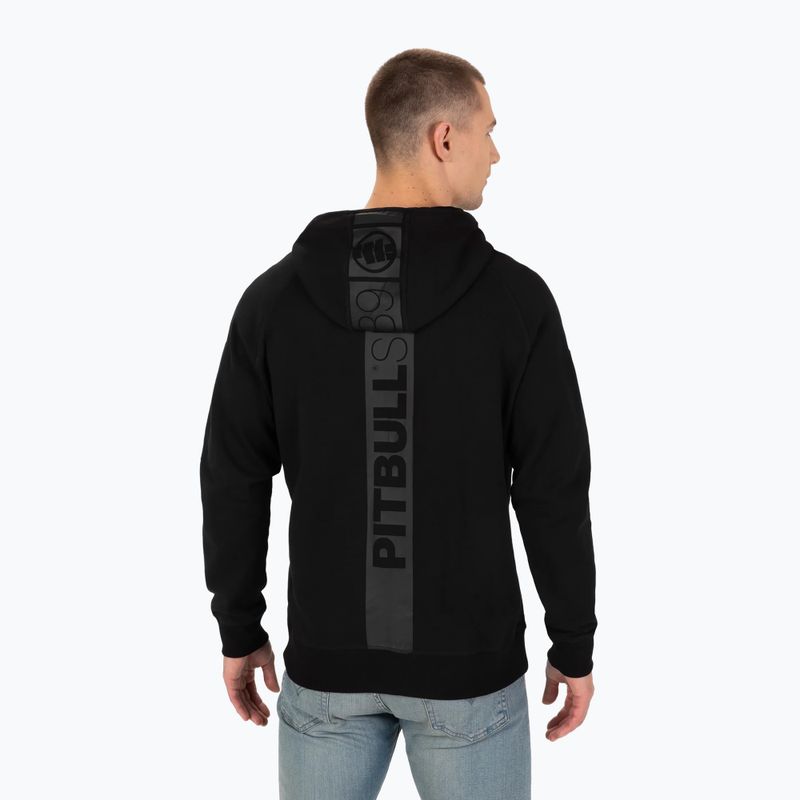 Pánská mikina Pitbull West Coast Hermes Hooded Zip black 3