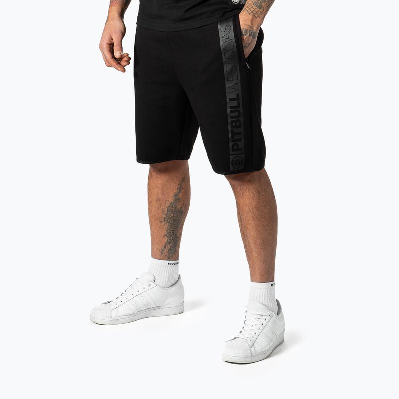Pánské šortky Pitbull West Coast Saturn black