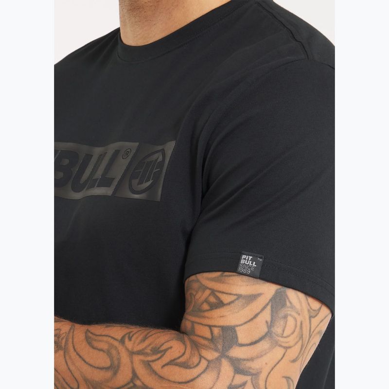 Pánské tričko Pitbull West Coast T-S All Black Hilltop black 6