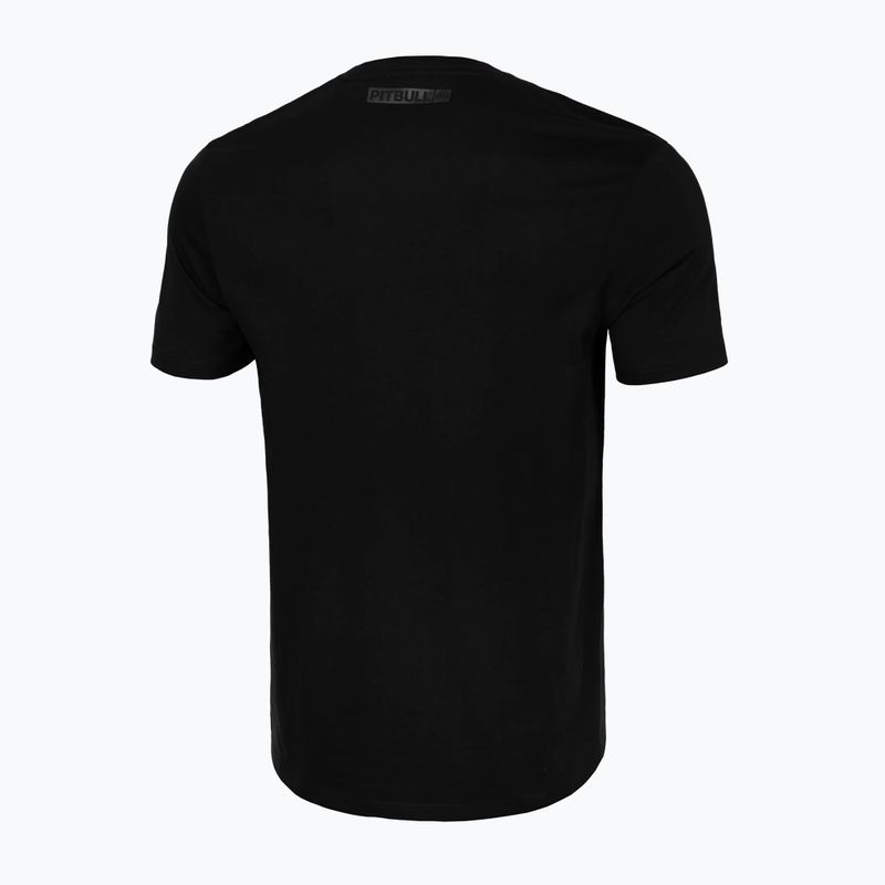 Pánské tričko Pitbull West Coast T-S All Black Hilltop black 9