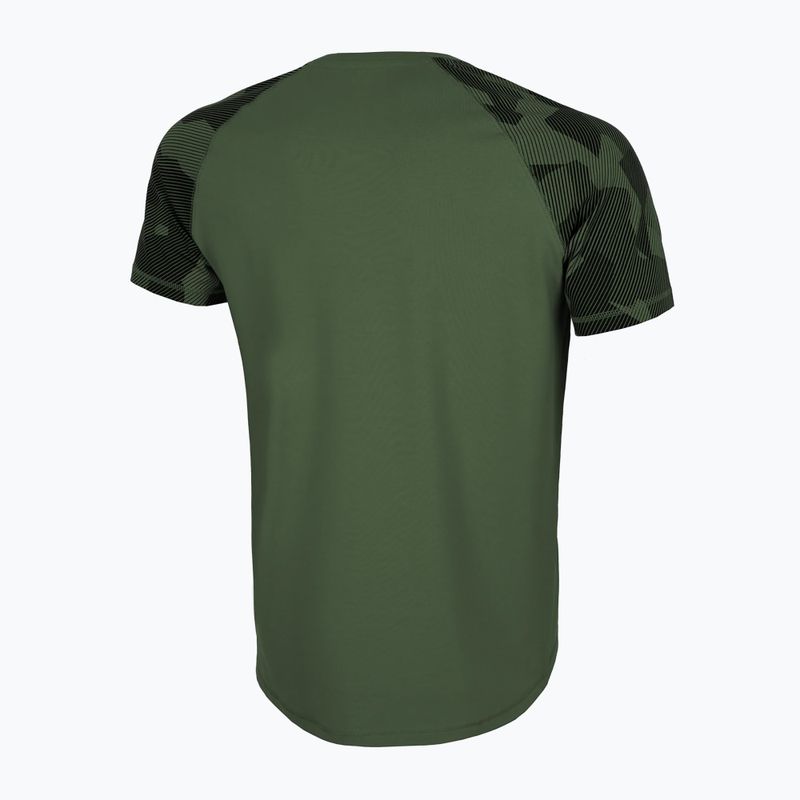 Pánské tričko Pitbull West Coast T-S Hilltop 210 olive 2