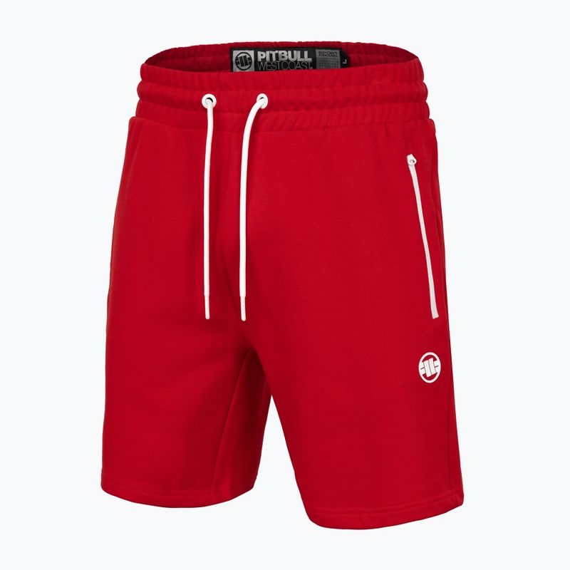 Pánské kalhoty Pitbull West Coast Terry Group Trackshorts red