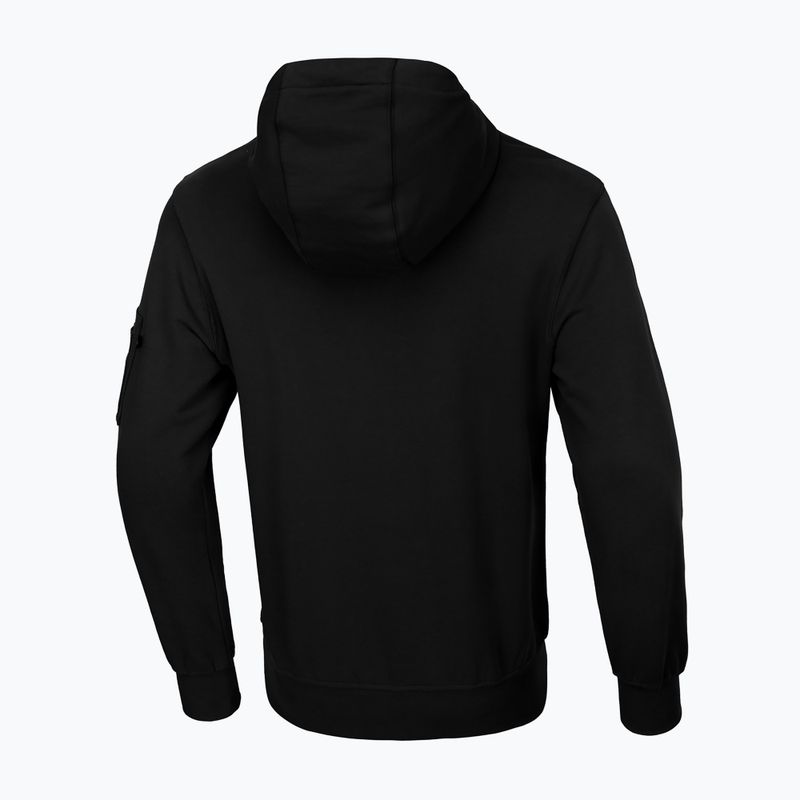Pánská mikina Pitbull West Coast Everts Hooded Zip black 2