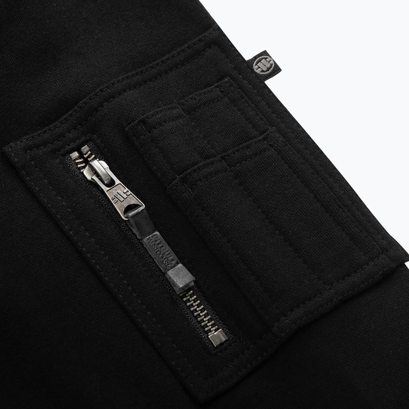 Pánská mikina Pitbull West Coast Everts Hooded Zip black 4