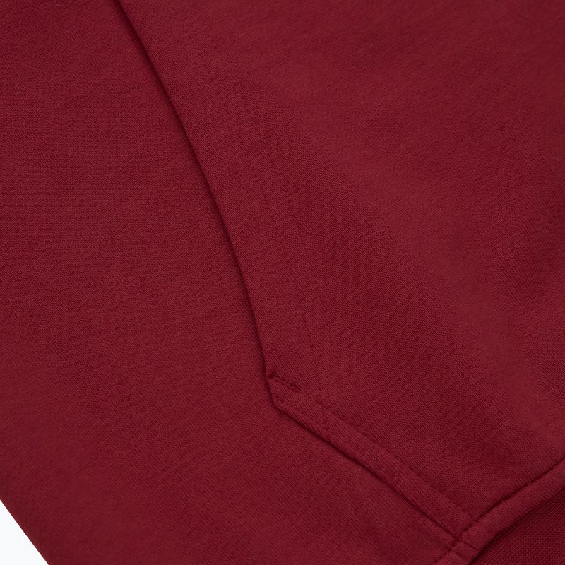 Pánská mikina Pitbull West Coast Everts Hooded Zip burgundy 6