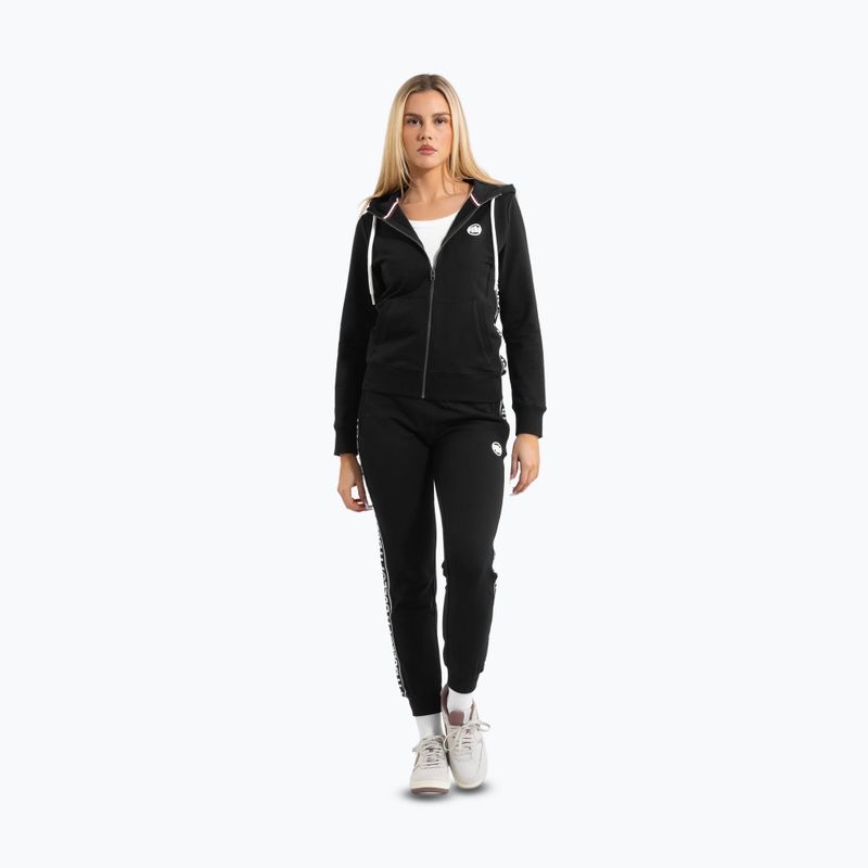 Dámská mikina  Pitbull West Coast La Deta Hooded Zip black 2