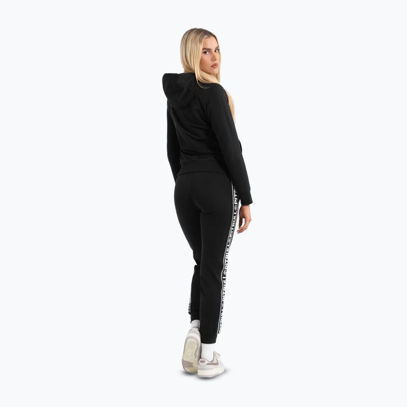 Dámská mikina  Pitbull West Coast La Deta Hooded Zip black 3