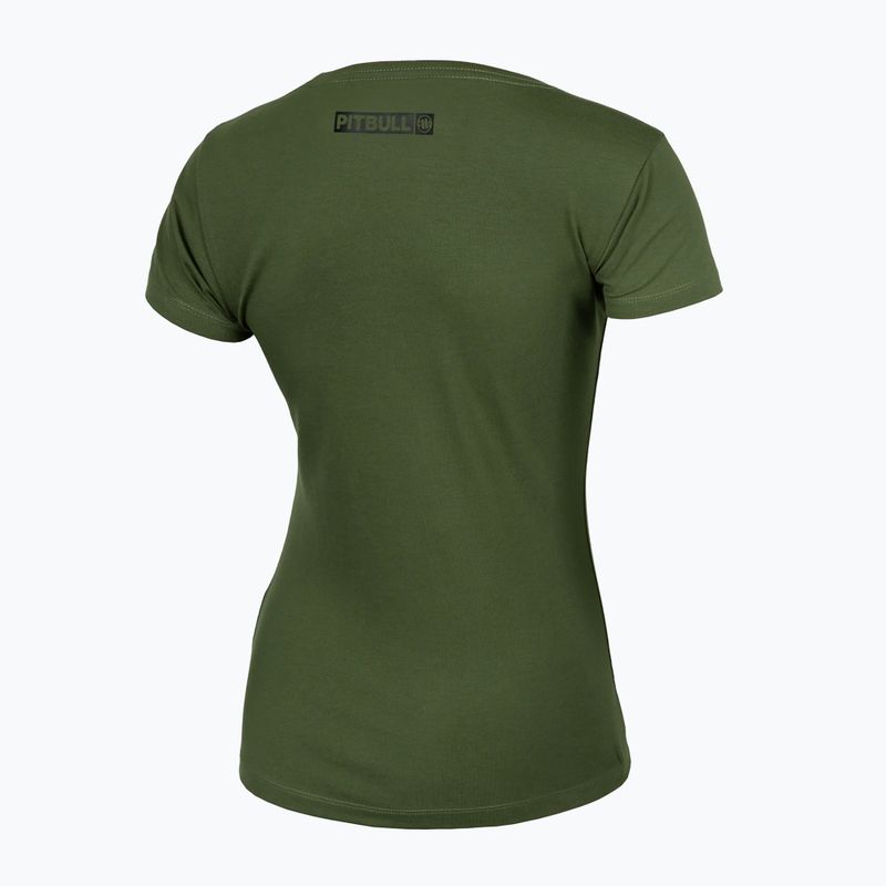 Dámské tričko Pitbull West Coast T-S Hilltop olive 2