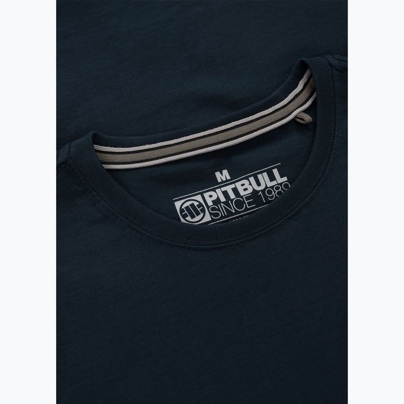 Pánské tričko na lezení Pitbull Small Logo dark navy 8