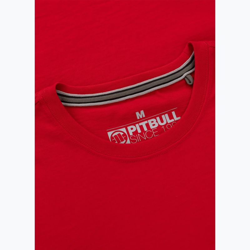 Pánské tričko na lezení Pitbull Small Logo red 6