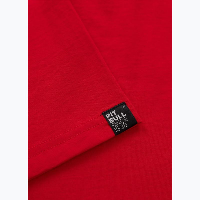 Pánské tričko na lezení Pitbull Small Logo red 8