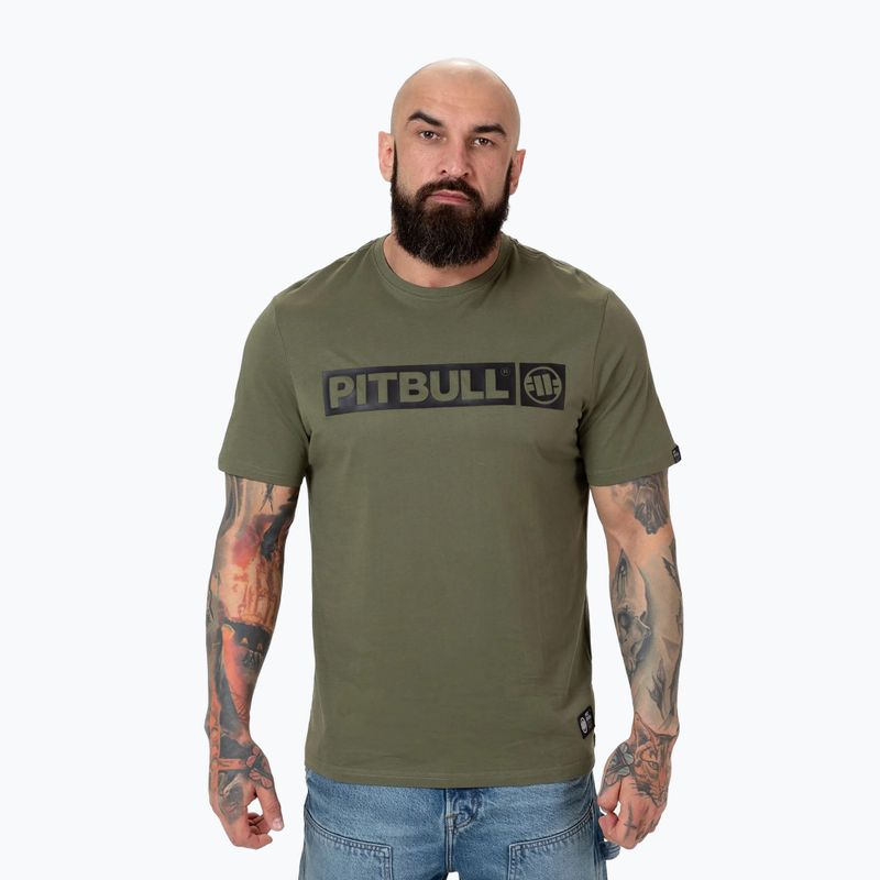 Pánské tričko Pitbull Hilltop olive