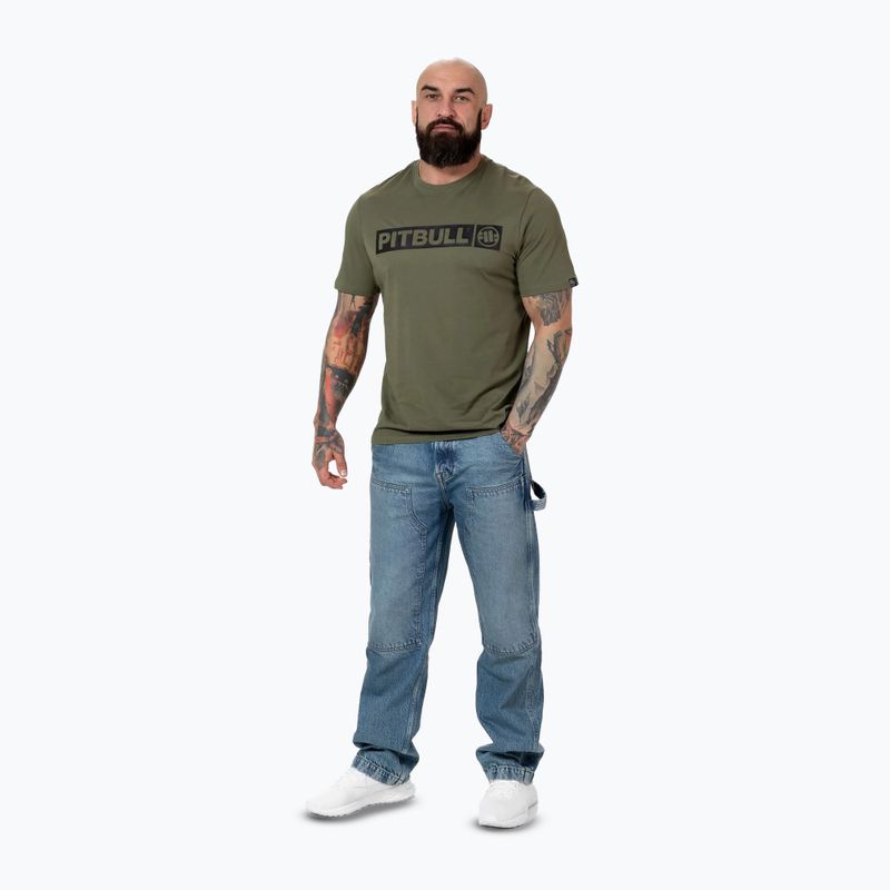 Pánské tričko Pitbull Hilltop olive 2