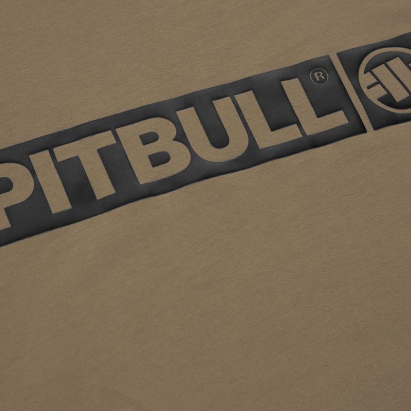 Pánské tričko Pitbull West Coast T-S Hilltop 170 coyote brown 3