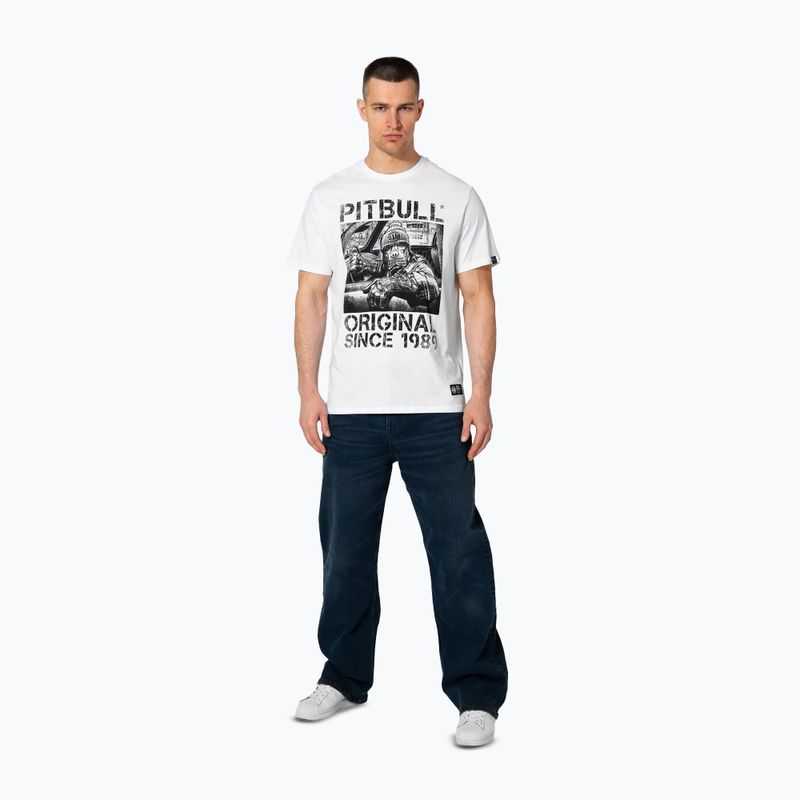 Pánské tričko Pitbull Drive white 2