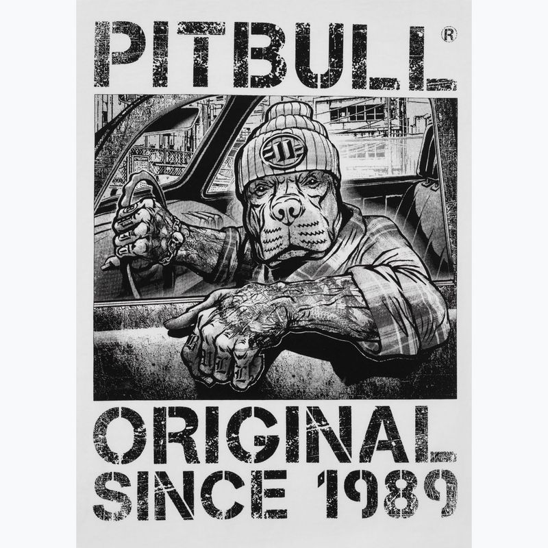 Pánské tričko Pitbull Drive white 7