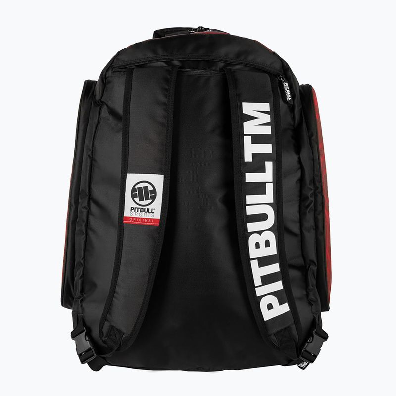 Sportovní batoh Pitbull West Coast Logo 2 Convertible 60 l red 3